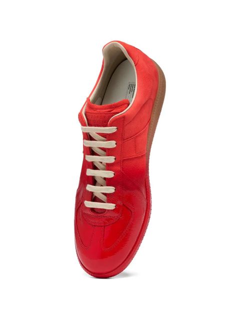 Maison Margiela replica leather sneakers - Red