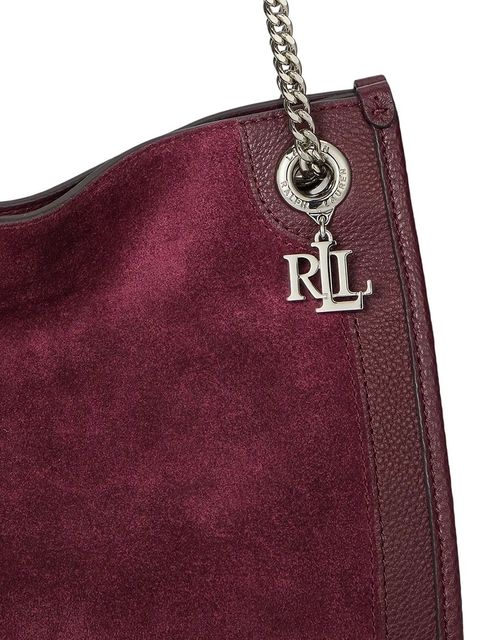 Lauren Ralph Lauren torebka zamszowa