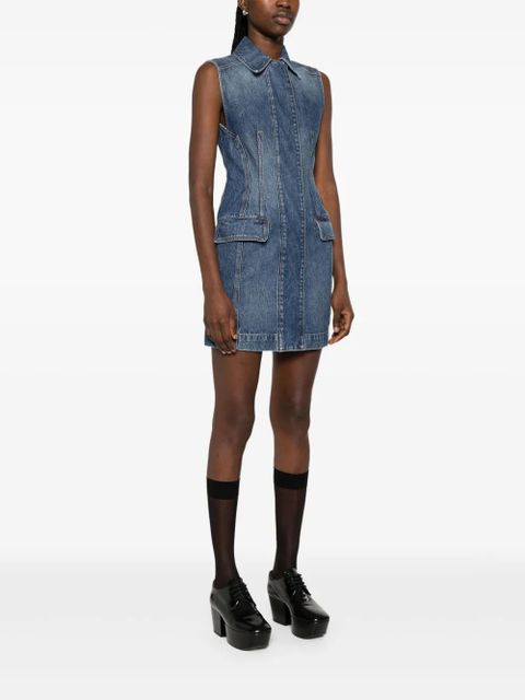 Sportmax Carabo mini dress - Blue