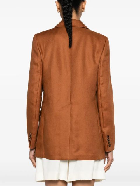 Max Mara Boemia single-breasted blazer - Brown