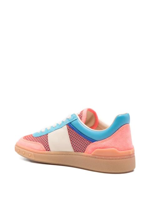 Valentino Garavani Upvillage mesh-panel sneakers - Orange