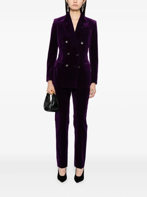 TOM FORD straight-leg trousers - Purple
