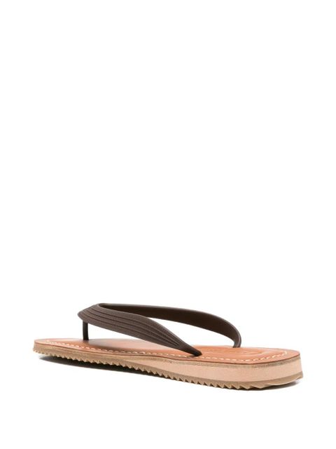 Miu Miu thong-strap flip flops - Neutrals