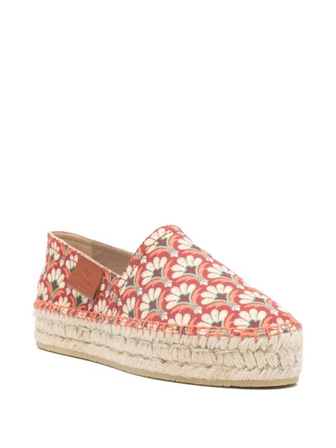 ETRO floral-print espadrille - Red - zdjęcie produktu nr 2