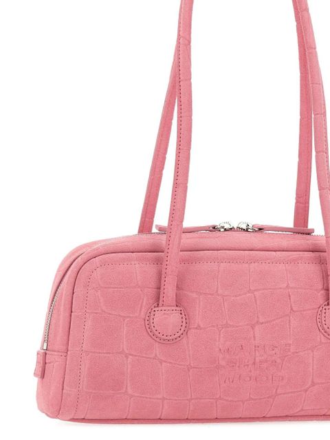 Marge Sherwood Soft Boston leather shoulder bag - Pink
