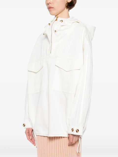 ZIMMERMANN hooded pullover - Neutrals