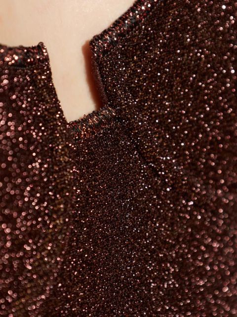 Oséree square-neck swimsuit - Brown - zdjęcie produktu nr 2