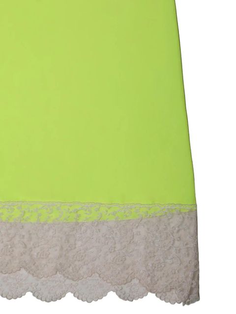 Simone Rocha lace-trim midi dress - Green