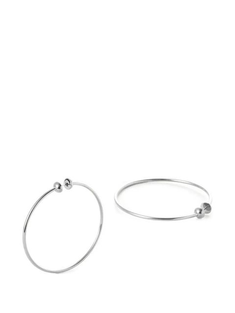 Jenny Bird Icon hoops earrings - Silver - zdjęcie produktu nr 1