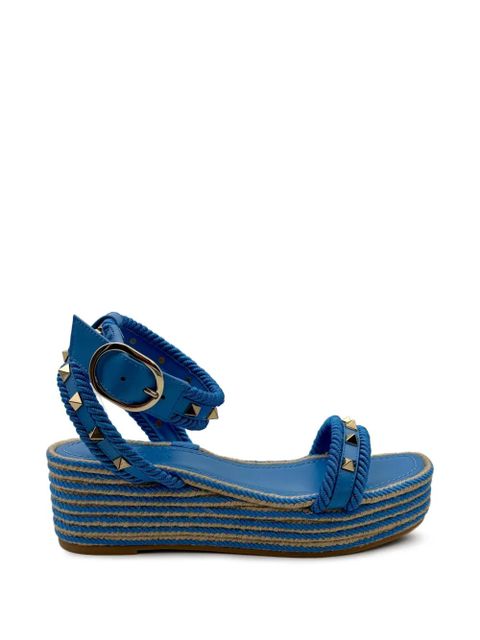 Valentino Garavani Rockstud sandals - Blue - zdjęcie produktu nr 1