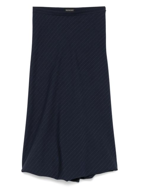 Balenciaga striped midi skirt - Blue - zdjęcie produktu nr 1