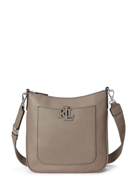 Lauren Ralph Lauren torebka skórzana kolor brązowy 431970152 - zdjęcie produktu nr 1