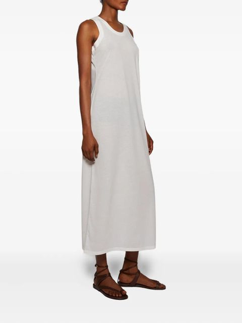 KHAITE Arya sleeveless maxi dress - White