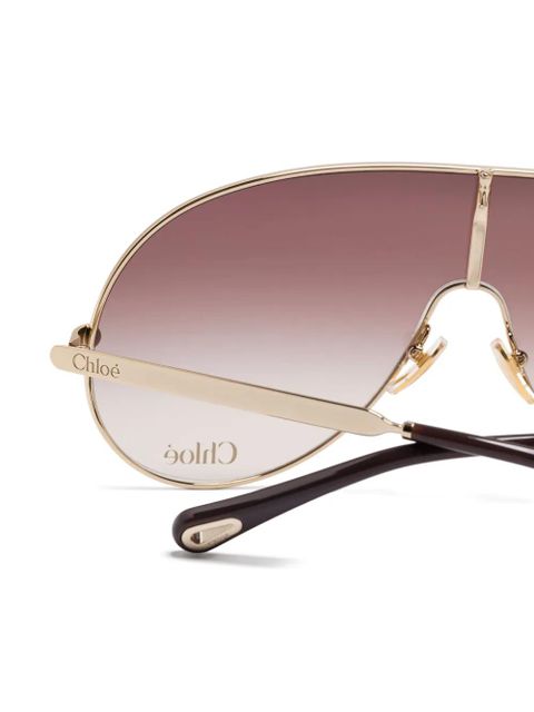 Chloé Eyewear Aly sunglasses - Gold
