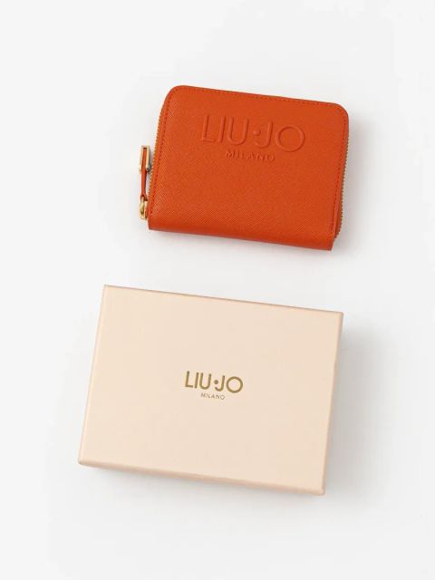 Liu Jo portfel damski kolor pomarańczowy AA5156 E0087