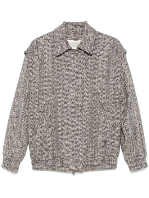 Golden Goose herringbone-pattern jacket - Black - zdjęcie produktu nr 1