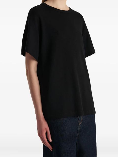 KHAITE cashmere T-shirt - Black