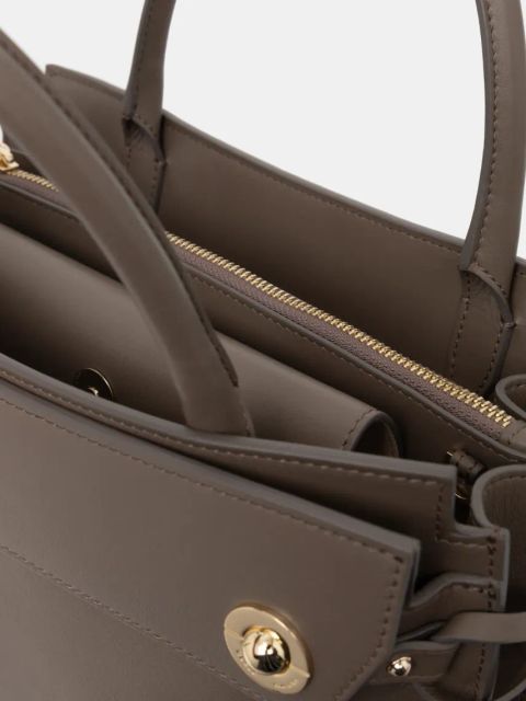 Guess torebka skórzana BIANCA kolor brązowy HWBIAA L5117