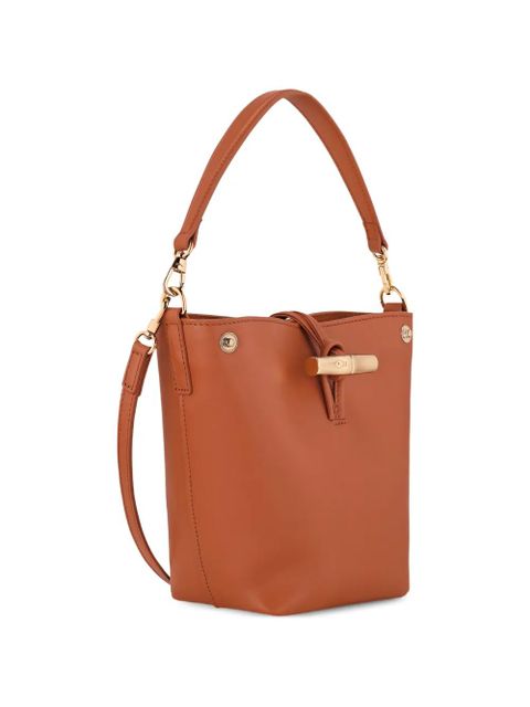 Longchamp XS Le Roseau bucket bag - Brown