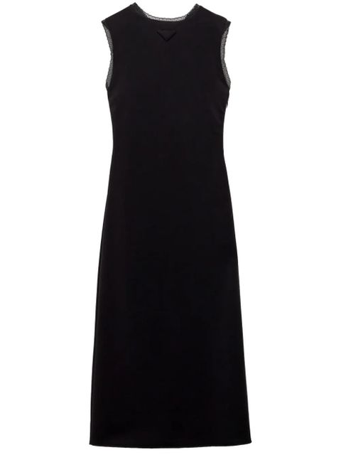 Prada interlock crêpe dress - Black - zdjęcie produktu nr 1