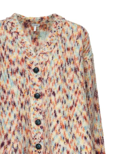 LOEWE V-neck button-front cardigan - Neutrals - zdjęcie produktu nr 2