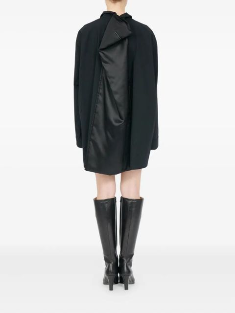 MM6 Maison Margiela long-sleeve shirt dress - Black