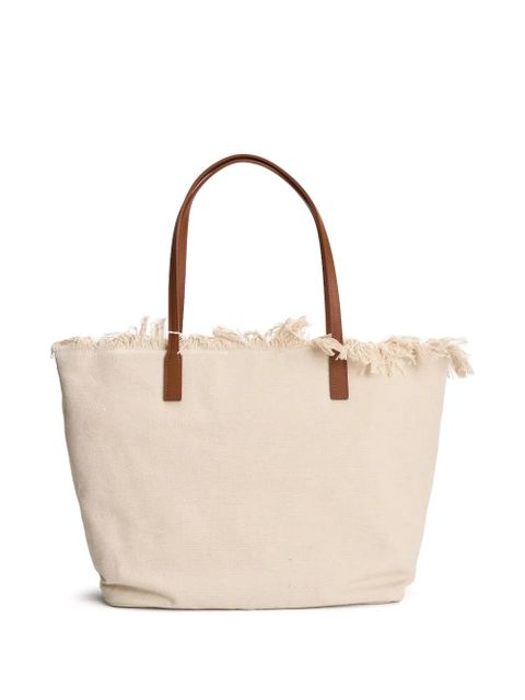 MC2 Saint Barth fringed strap shoulder bag - Neutrals - zdjęcie produktu nr 2
