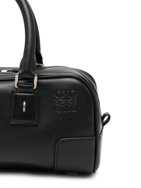 LOEWE Amazona leather tote bag - Black