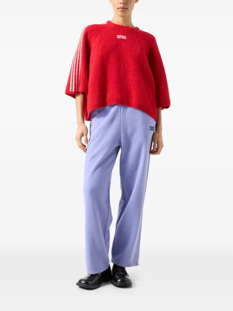 American Vintage striped-sleeve vitow top - Red - zdjęcie produktu nr 2