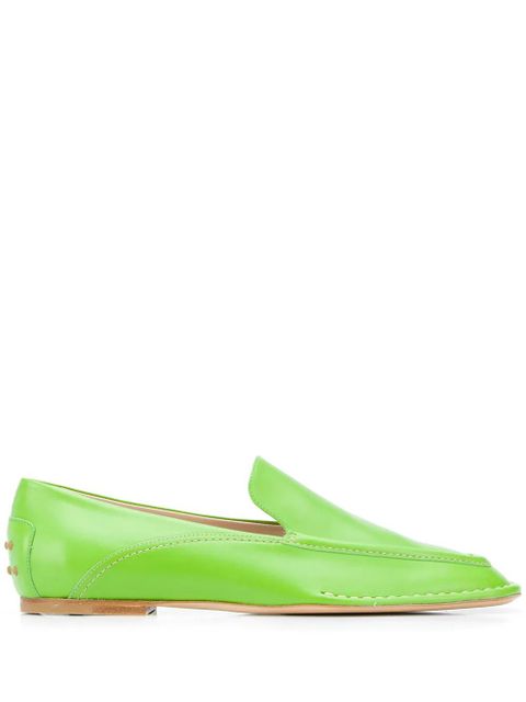 Tod's pebble detail loafers - Green - zdjęcie produktu nr 1