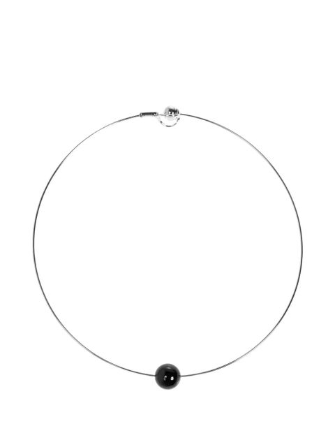 LEMAIRE sphere-pendant necklace - Silver - zdjęcie produktu nr 1