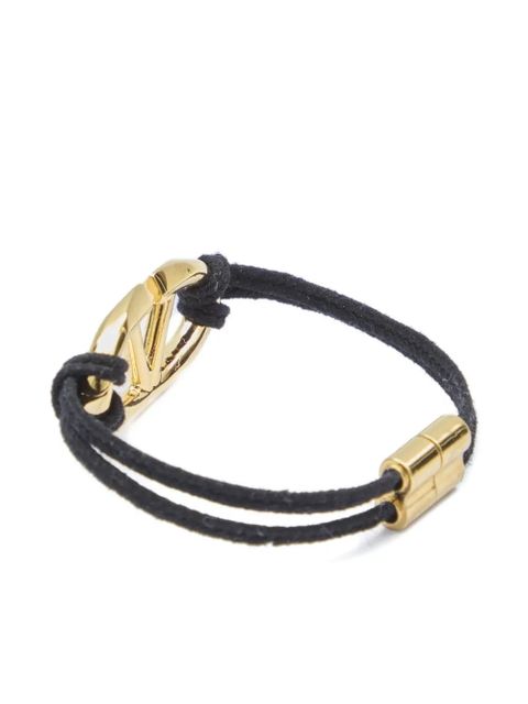 Valentino Garavani The Bold Edition VLogo rope bracelet - Gold