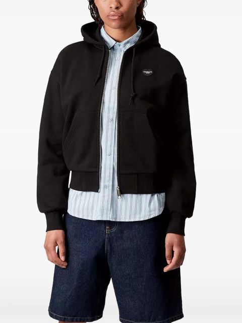 Carhartt WIP heart-logo hoodie - Black - zdjęcie produktu nr 2