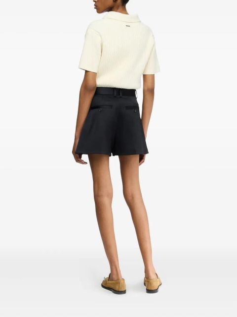 JW Anderson zip-pocket tailored shorts - Black