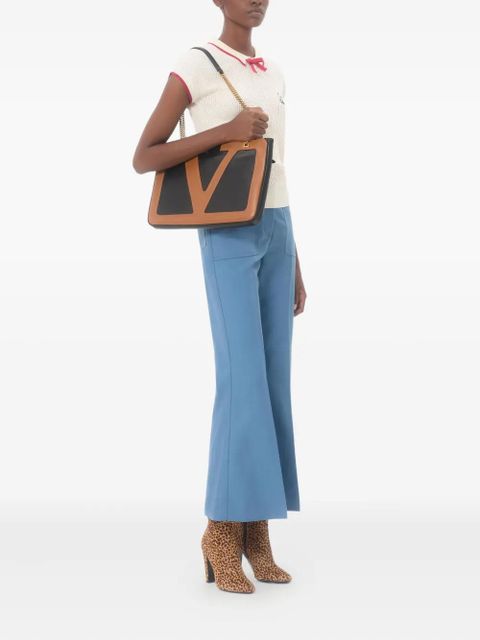 Valentino Garavani bow-detailing top - Neutrals - zdjęcie produktu nr 2