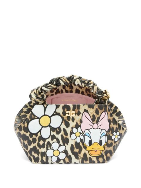 GANNI x Disney leopard-print tote bag - Brown - zdjęcie produktu nr 2