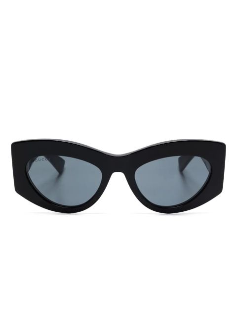 Gucci Eyewear cat eye-frame sunglasses - Black - zdjęcie produktu nr 1