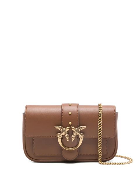 PINKO mini Love One Pocket shoulder bag - Brown - zdjęcie produktu nr 1