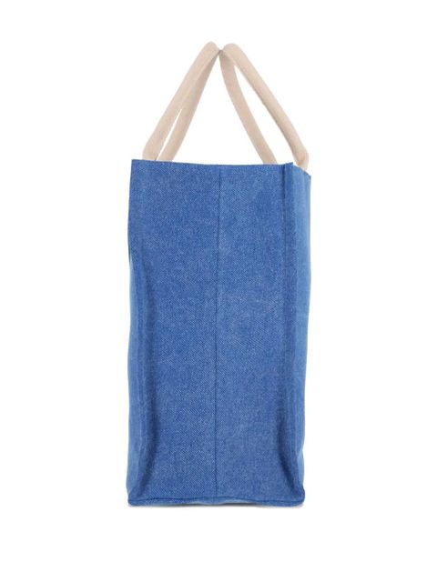 Marni logo-detail tote bag - Blue