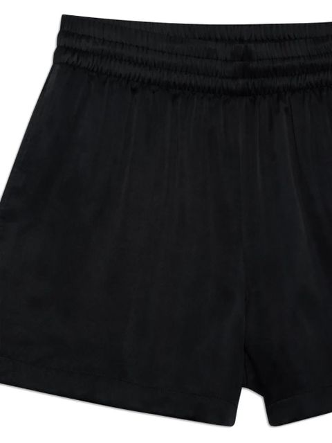 ANINE BING Kam elasticated-waist shorts - Black - zdjęcie produktu nr 2