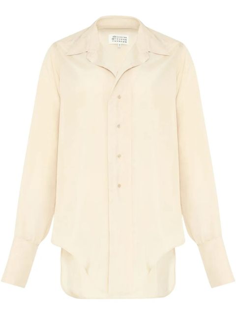 Maison Margiela dropped hem shirt - Neutrals - zdjęcie produktu nr 1