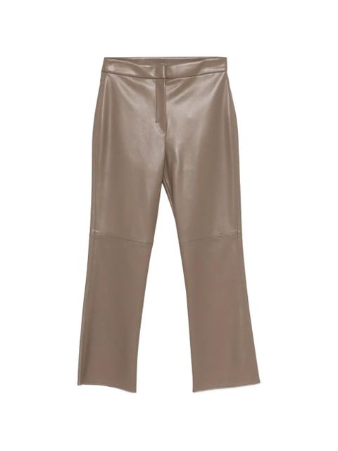 Max Mara faux leather trousers - Brown - zdjęcie produktu nr 1