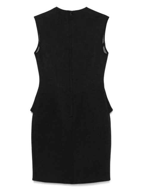 Lanvin peplum-waist mini dress - Grey - zdjęcie produktu nr 2
