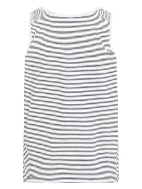 Miu Miu striped tank top - White - zdjęcie produktu nr 2
