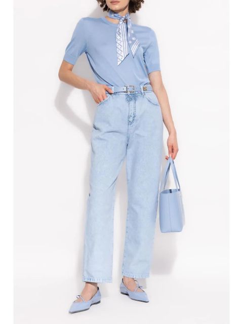 Dolce & Gabbana knitted T-shirt - Blue