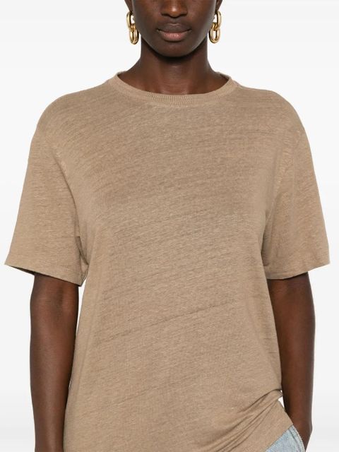 MARANT ÉTOILE Zewel T-shirt - Brown