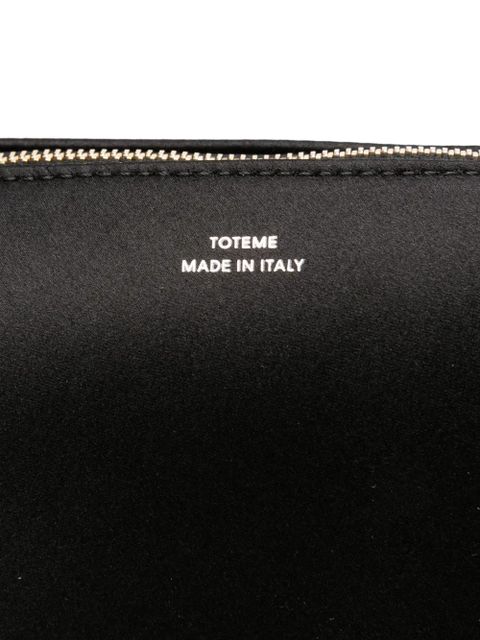 TOTEME bevel zip shoulder bag - Black - zdjęcie produktu nr 2