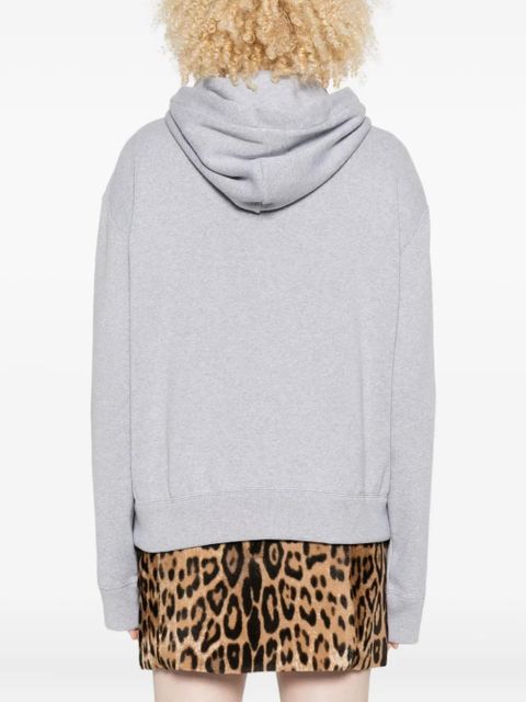 Miu Miu zip-up hoodie - Grey