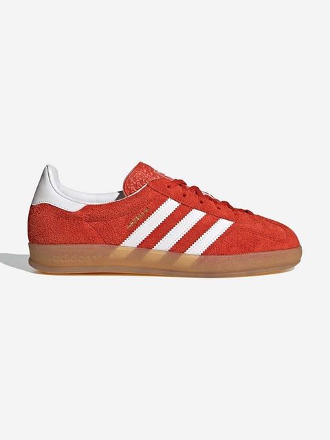 adidas Originals sneakersy zamszowe Gazelle Indoor HQ8718 kolor pomarańczowy