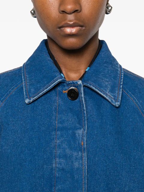 Marni flap-pocket denim jacket - Blue - zdjęcie produktu nr 2